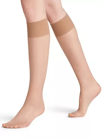 FALKE | Kniestrümpfe Seidenglatt 15 DEN cocoon | 